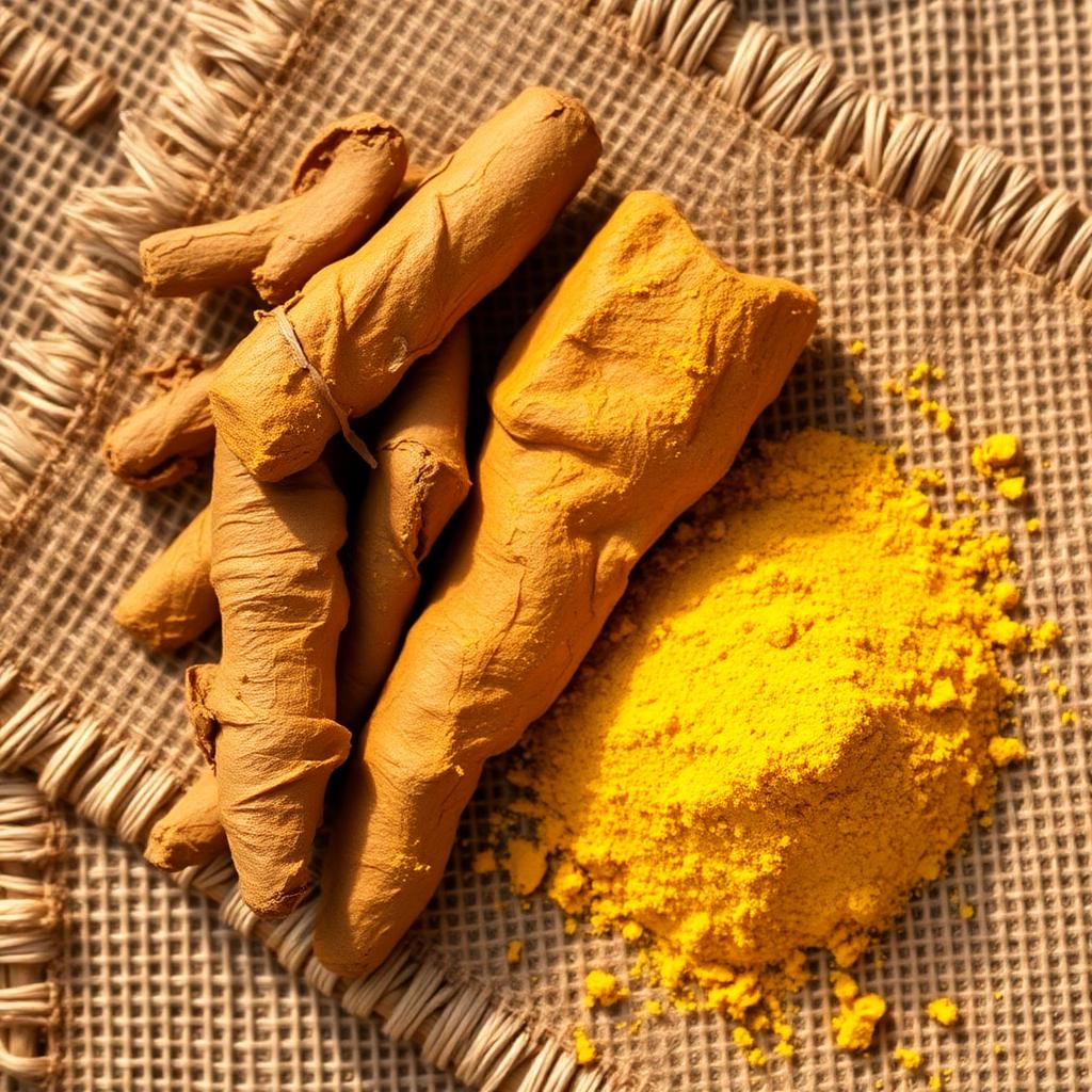 Dried Turmeric Fingers & Powder